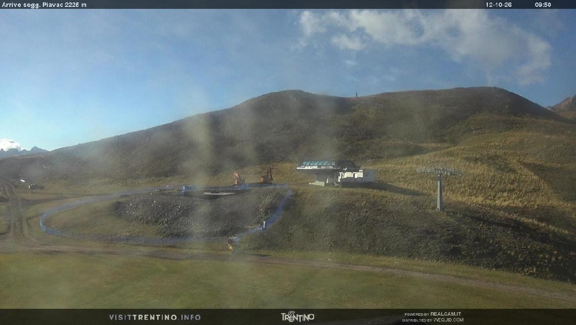 Archiv Foto Webcam Bergstation Piavac, Trentino