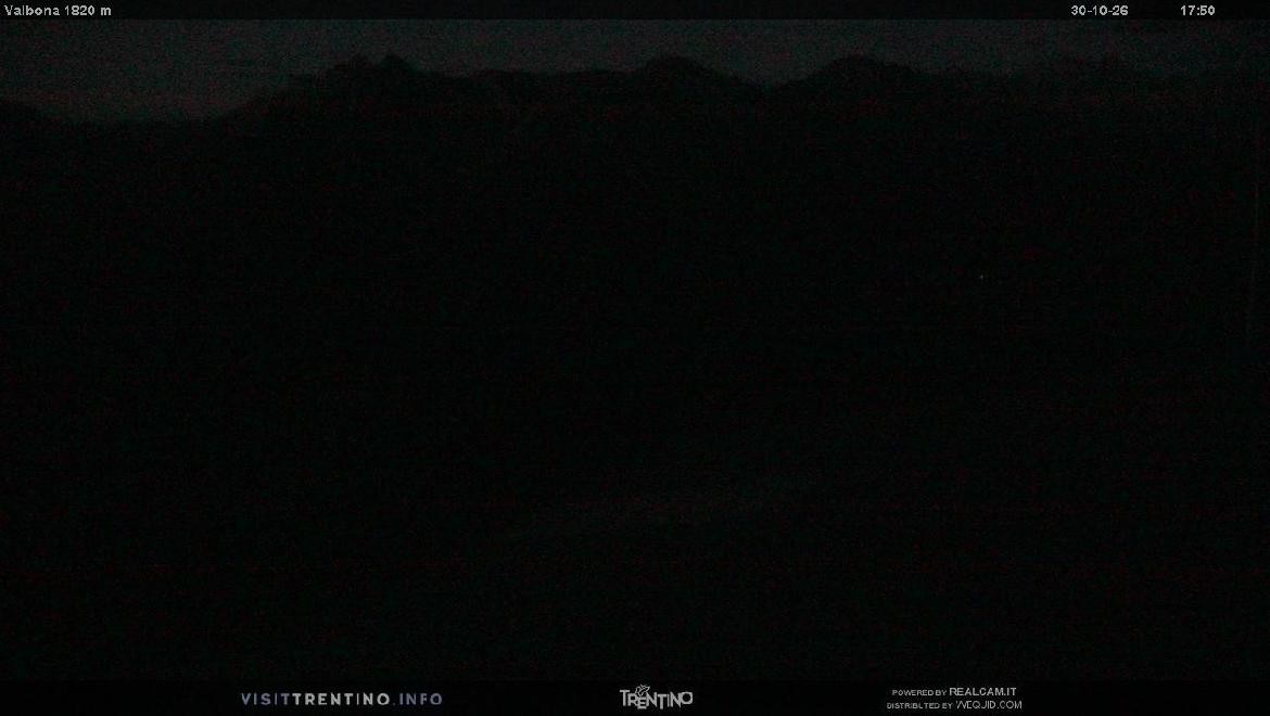 Archiv Foto Webcam Mittelstation Alpe di Lusia, Trentino