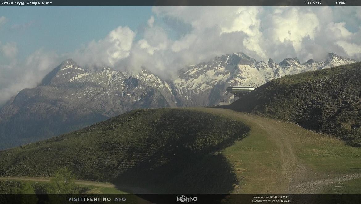 Archiv Foto Webcam Bergstation Campo-Cune, Trentino