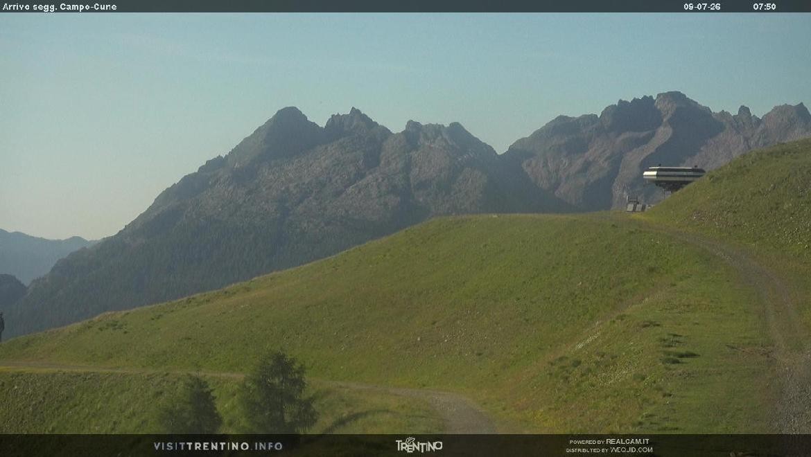 Archiv Foto Webcam Bergstation Campo-Cune, Trentino