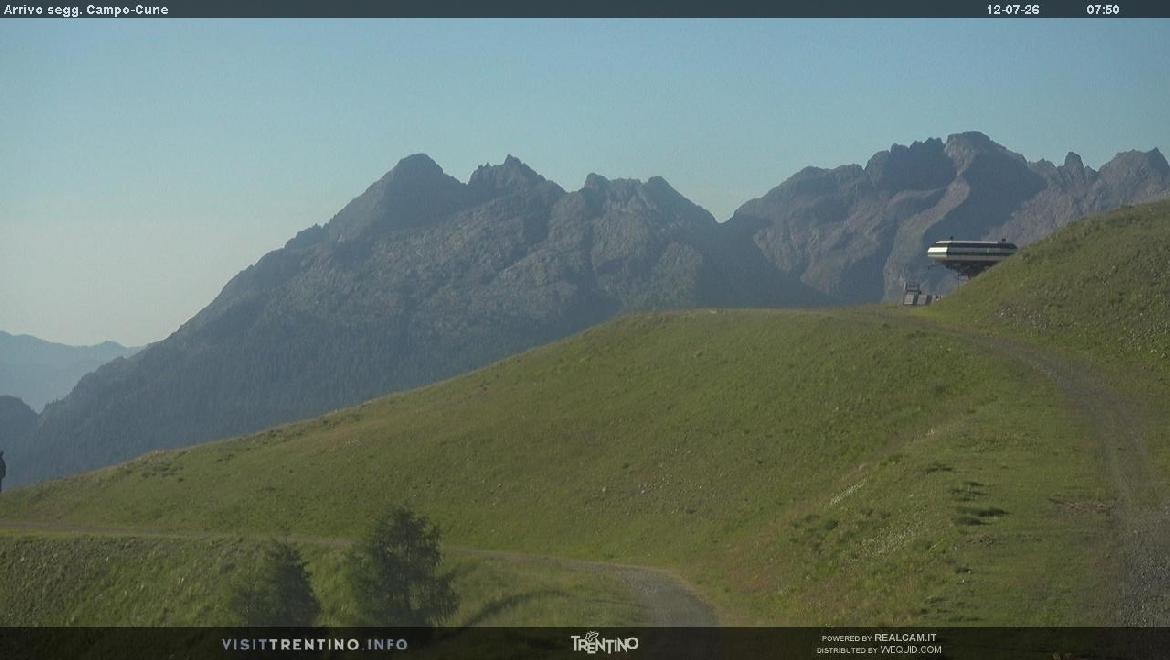 Archived image Webcam mountain station Campo-Cune, Trentino