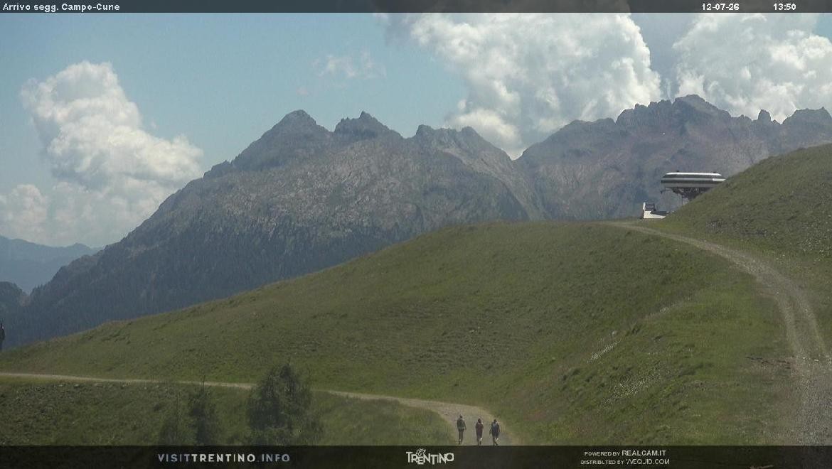 Archived image Webcam mountain station Campo-Cune, Trentino