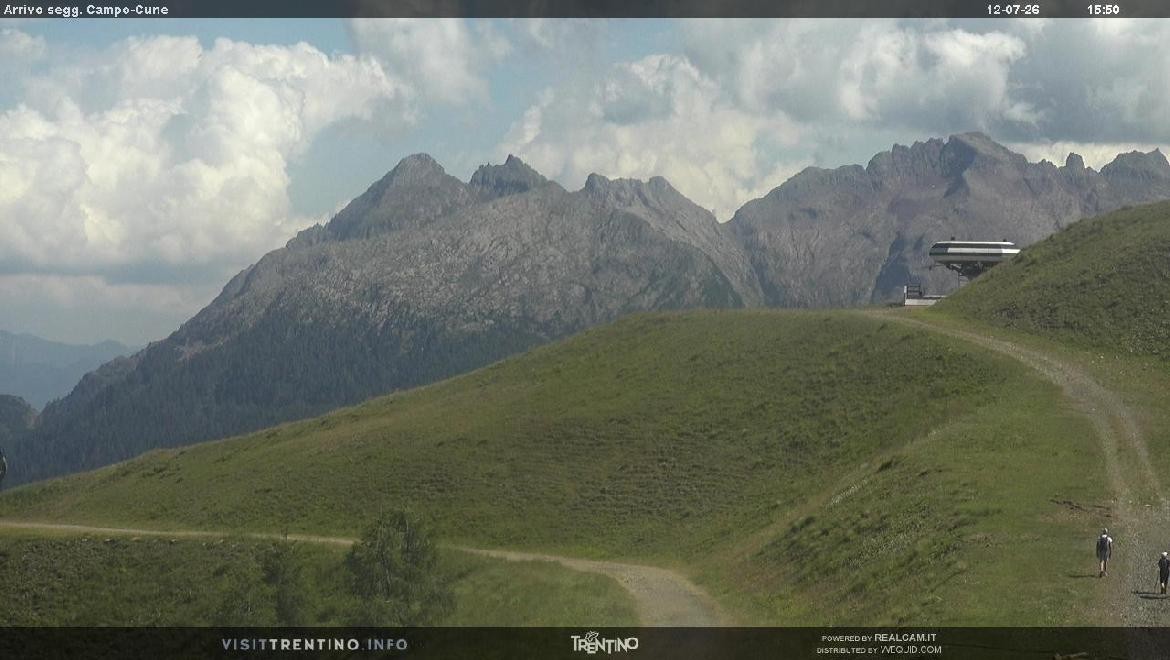 Archived image Webcam mountain station Campo-Cune, Trentino