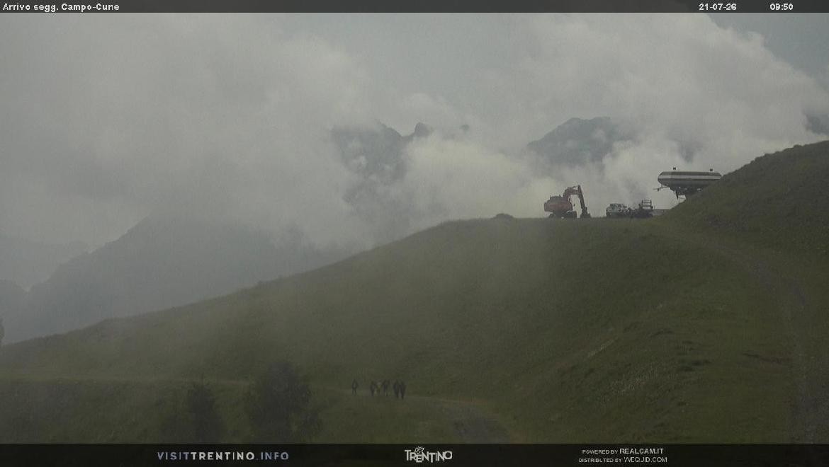 Archiv Foto Webcam Bergstation Campo-Cune, Trentino
