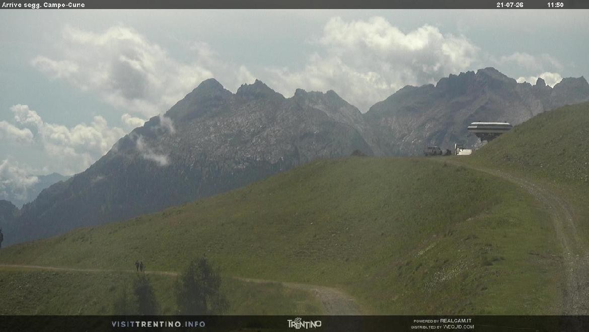 Archiv Foto Webcam Bergstation Campo-Cune, Trentino