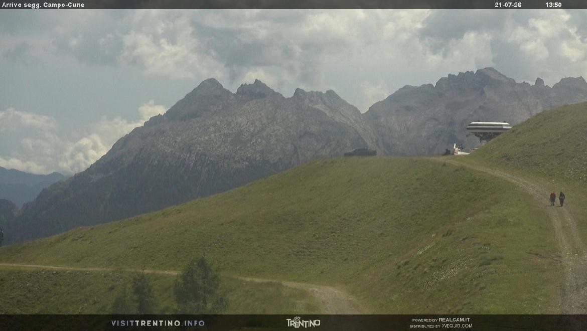 Archiv Foto Webcam Bergstation Campo-Cune, Trentino