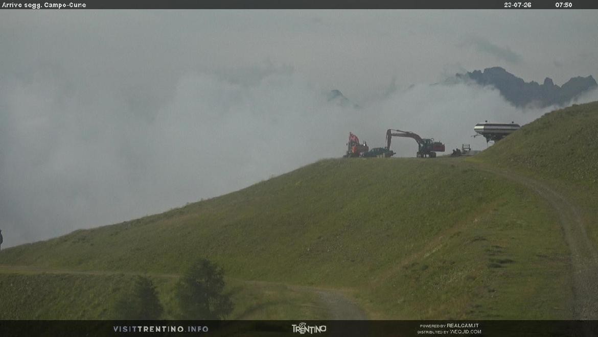 Archiv Foto Webcam Bergstation Campo-Cune, Trentino