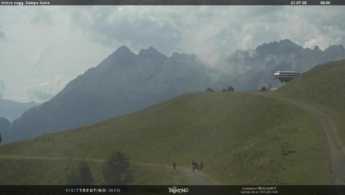Archiv Foto Webcam Bergstation Campo-Cune, Trentino