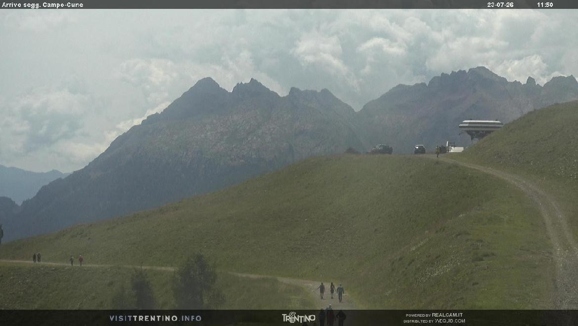 Archiv Foto Webcam Bergstation Campo-Cune, Trentino