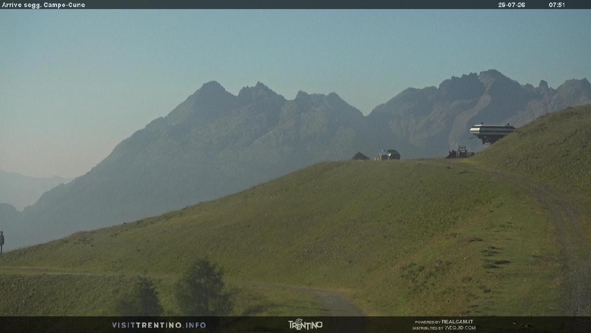 Archiv Foto Webcam Bergstation Campo-Cune, Trentino