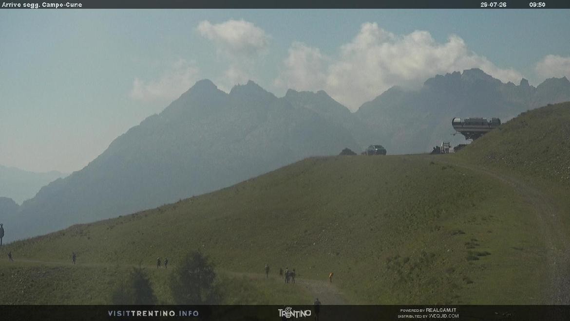 Archiv Foto Webcam Bergstation Campo-Cune, Trentino