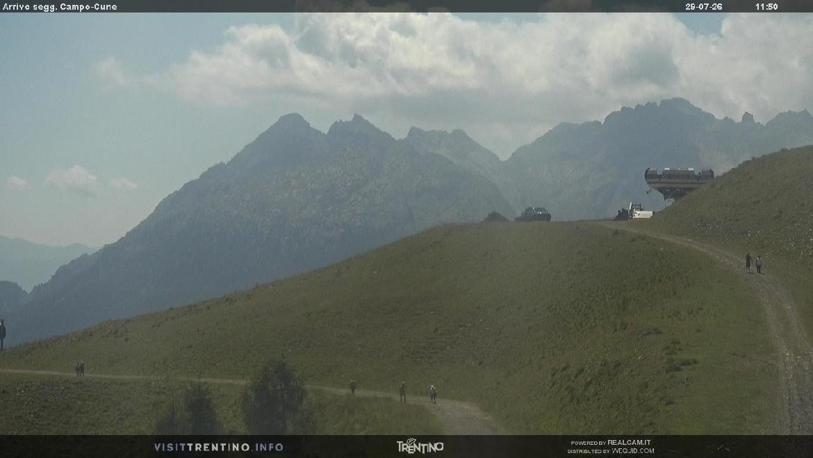 Archiv Foto Webcam Bergstation Campo-Cune, Trentino