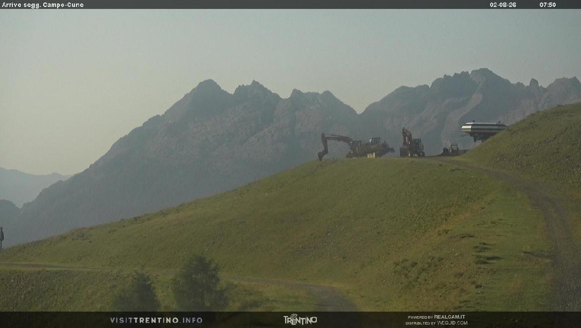 Archiv Foto Webcam Bergstation Campo-Cune, Trentino