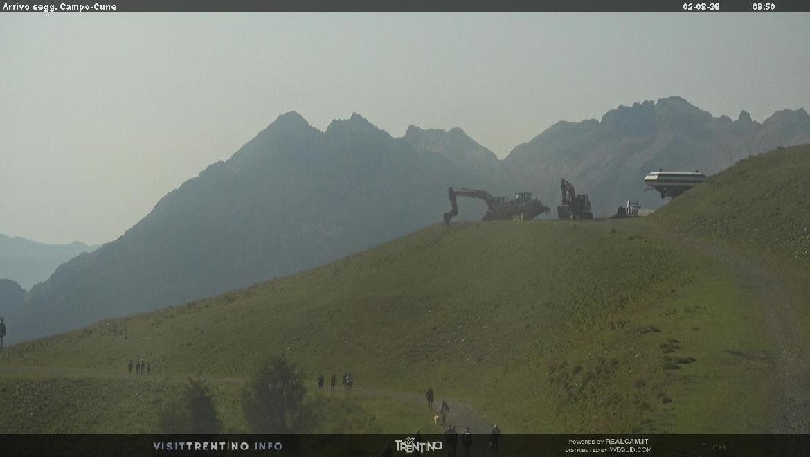 Archiv Foto Webcam Bergstation Campo-Cune, Trentino