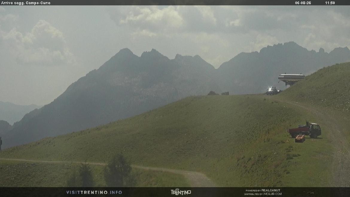 Archiv Foto Webcam Bergstation Campo-Cune, Trentino