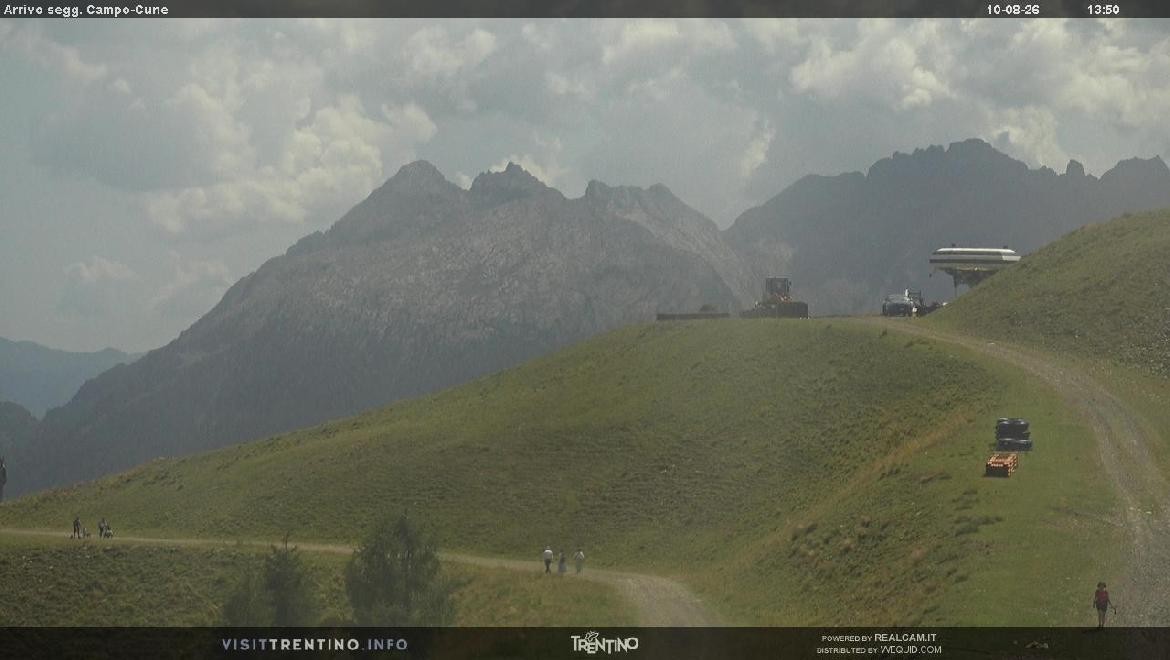 Archiv Foto Webcam Bergstation Campo-Cune, Trentino