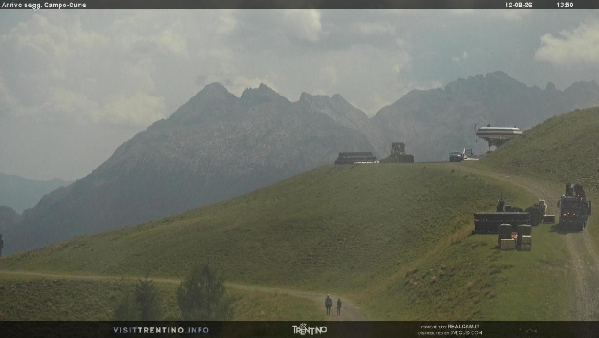 Archiv Foto Webcam Bergstation Campo-Cune, Trentino