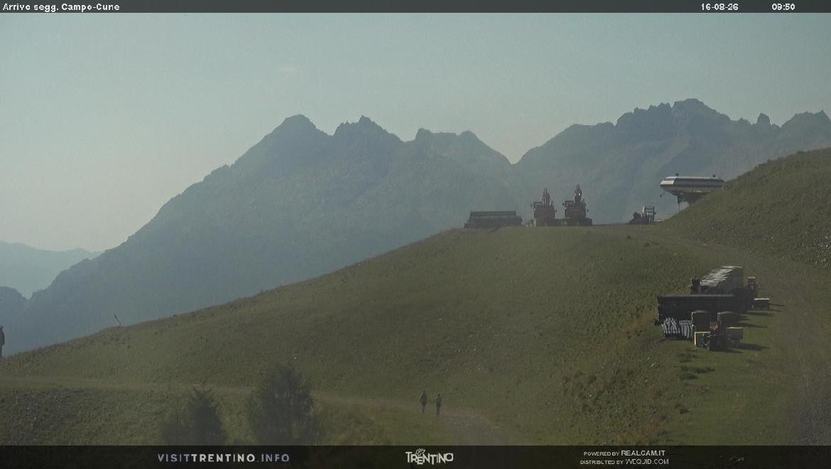 Archived image Webcam mountain station Campo-Cune, Trentino