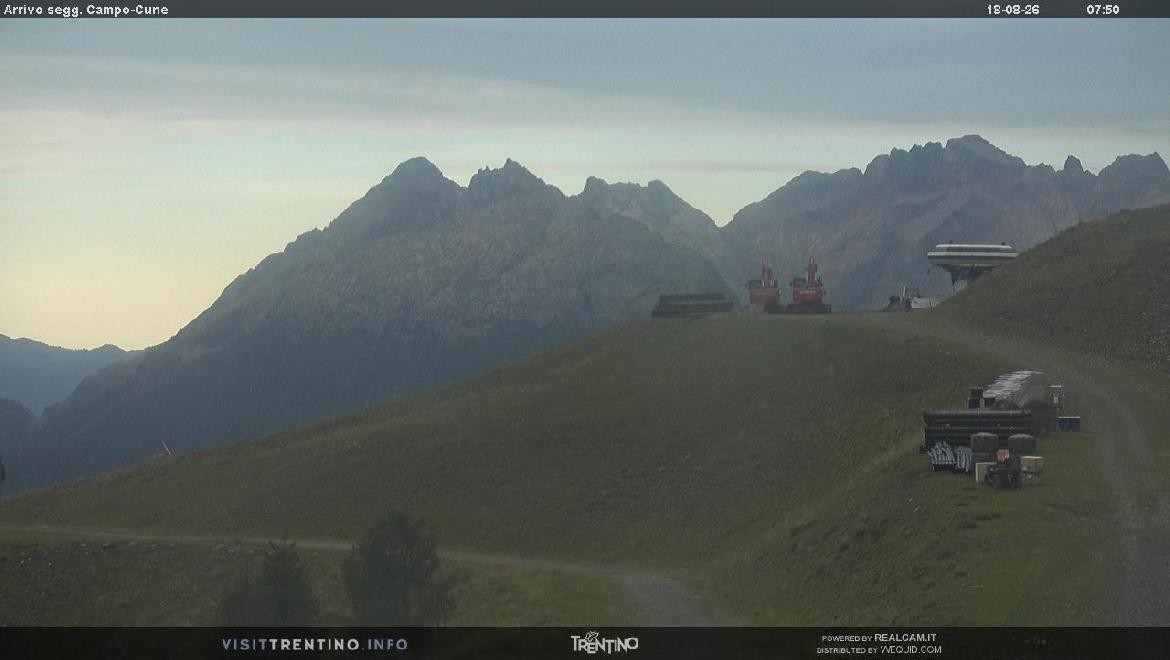 Archiv Foto Webcam Bergstation Campo-Cune, Trentino