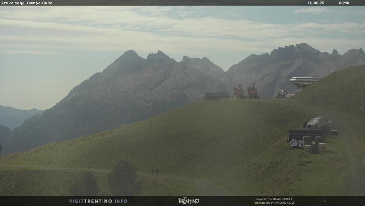 Archiv Foto Webcam Bergstation Campo-Cune, Trentino