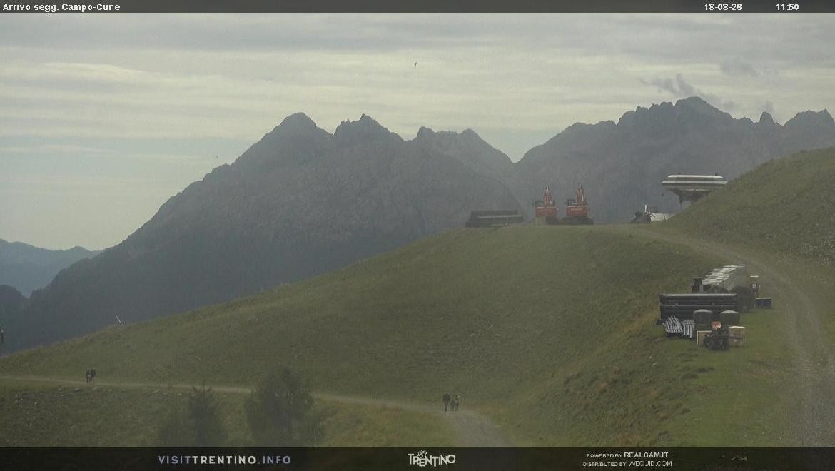 Archiv Foto Webcam Bergstation Campo-Cune, Trentino
