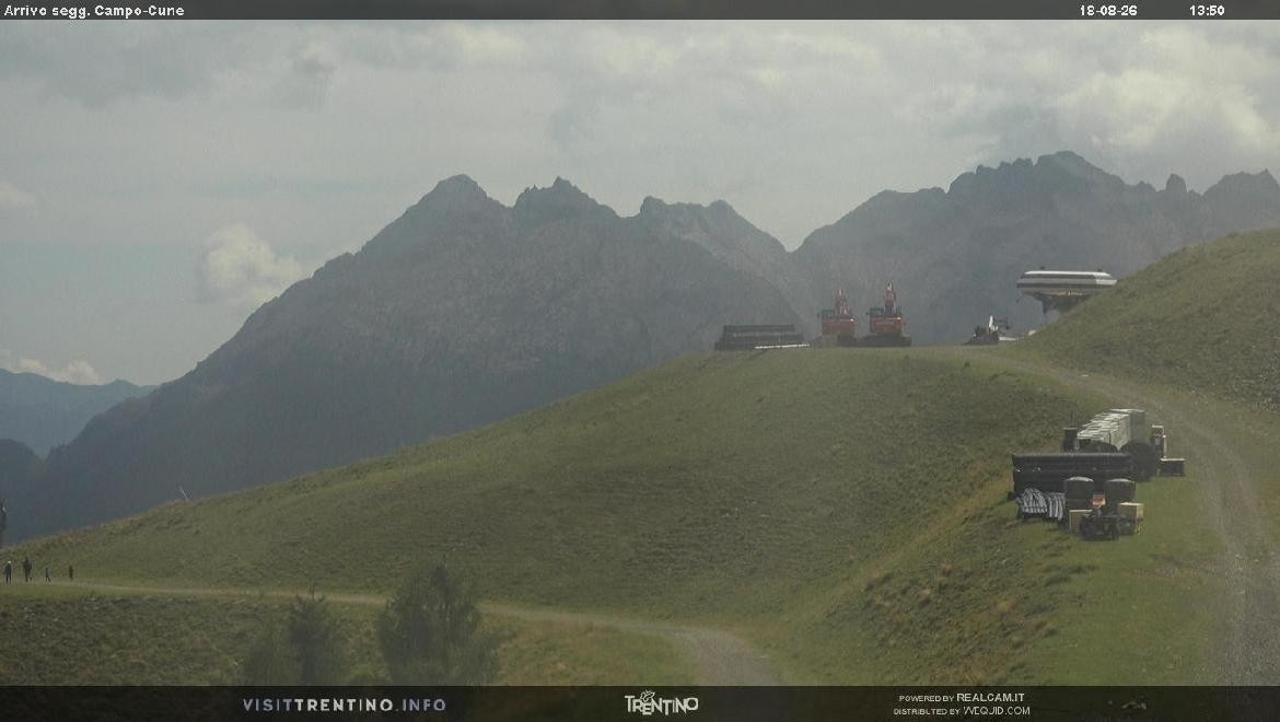 Archiv Foto Webcam Bergstation Campo-Cune, Trentino