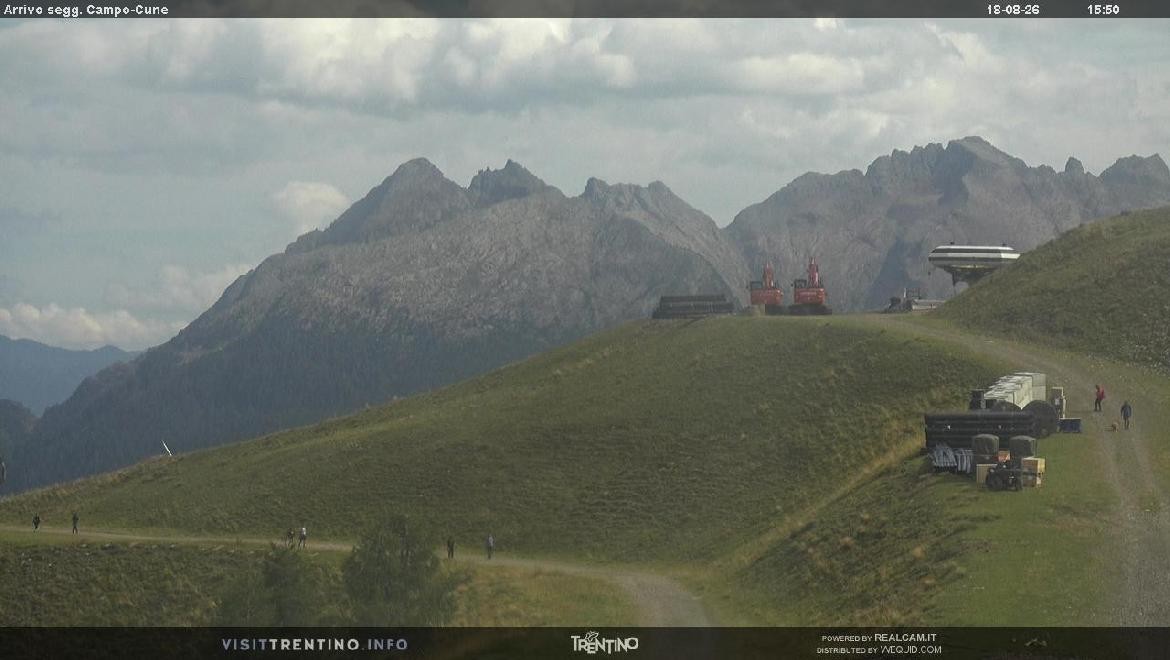 Archiv Foto Webcam Bergstation Campo-Cune, Trentino