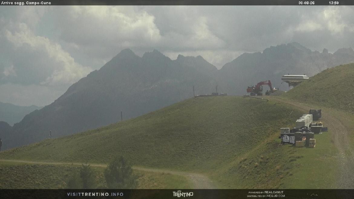 Archived image Webcam mountain station Campo-Cune, Trentino