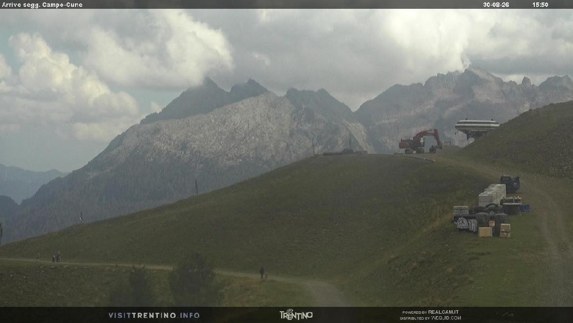 Archived image Webcam mountain station Campo-Cune, Trentino