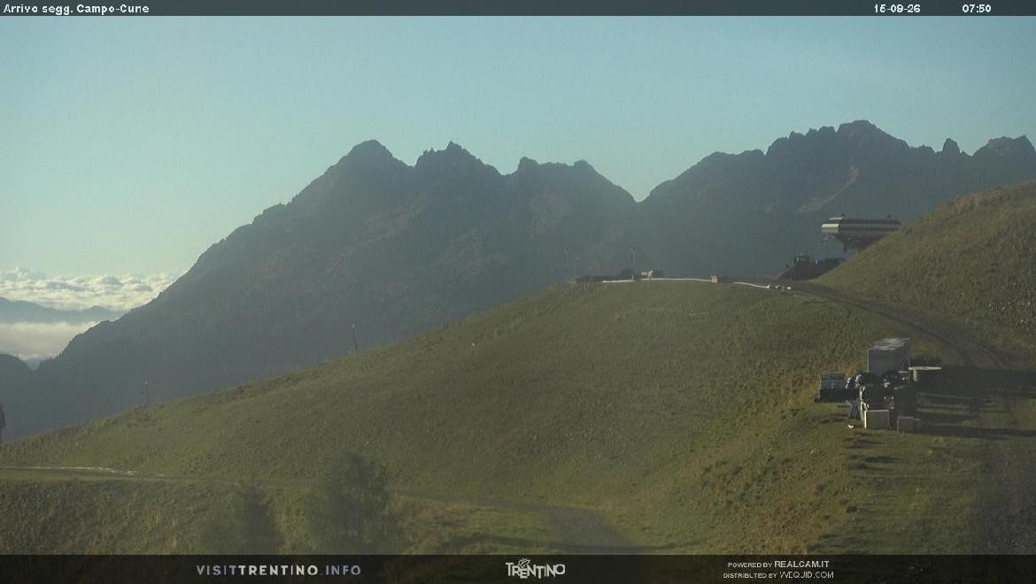 Archived image Webcam mountain station Campo-Cune, Trentino