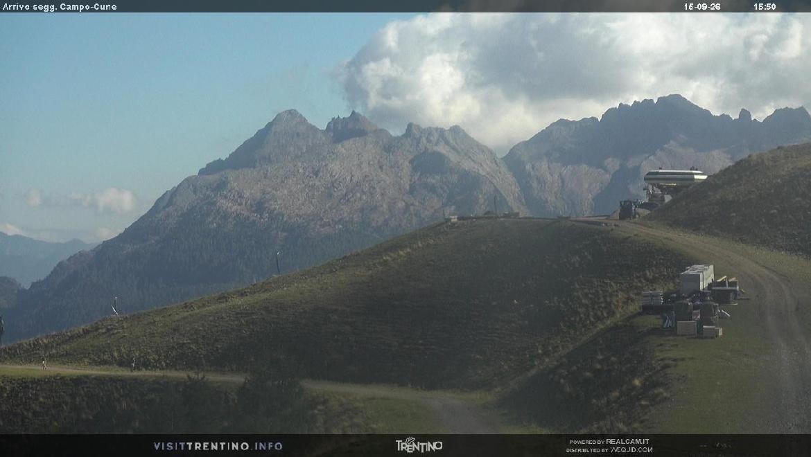 Archived image Webcam mountain station Campo-Cune, Trentino