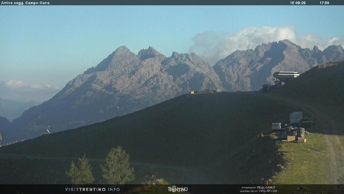 Archived image Webcam mountain station Campo-Cune, Trentino