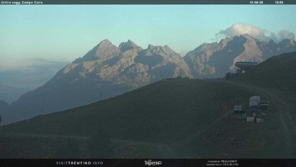 Archived image Webcam mountain station Campo-Cune, Trentino