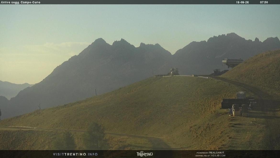 Archived image Webcam mountain station Campo-Cune, Trentino