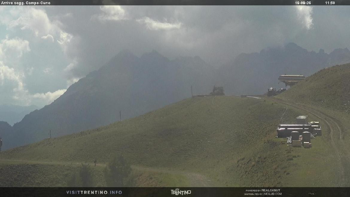 Archived image Webcam mountain station Campo-Cune, Trentino
