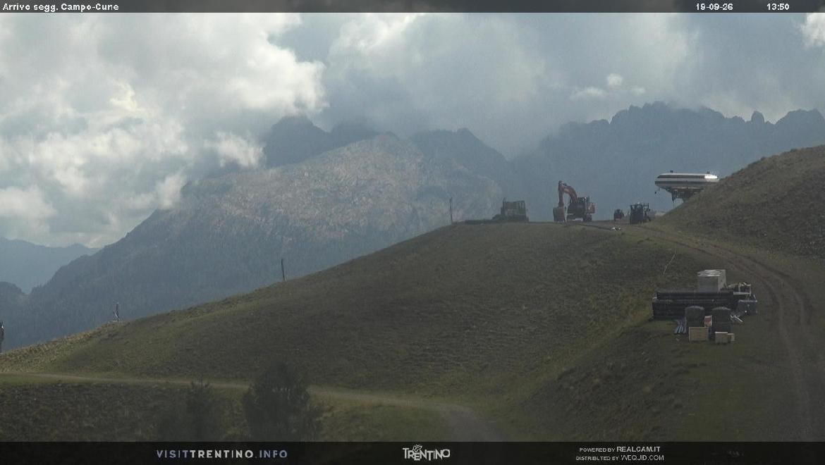 Archived image Webcam mountain station Campo-Cune, Trentino