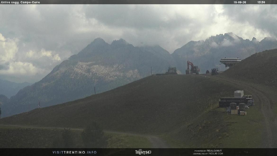 Archiv Foto Webcam Bergstation Campo-Cune, Trentino