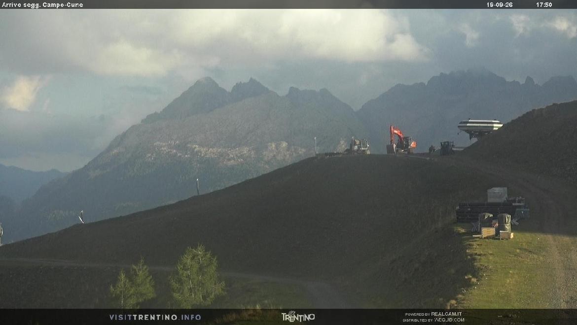 Archiv Foto Webcam Bergstation Campo-Cune, Trentino