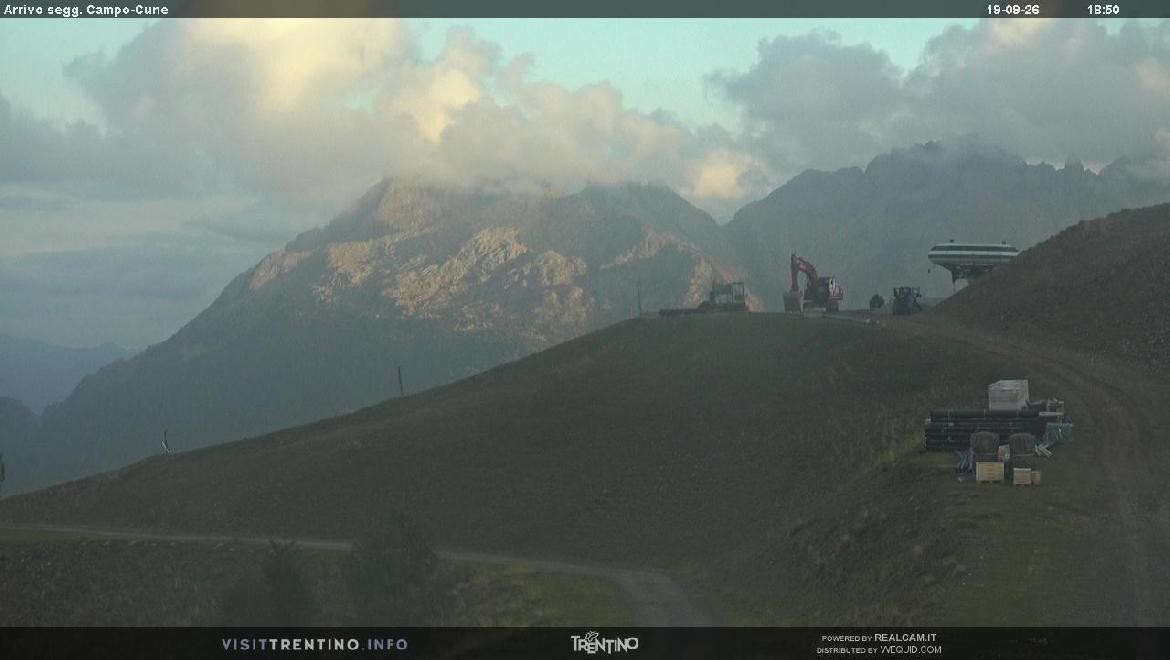 Archiv Foto Webcam Bergstation Campo-Cune, Trentino