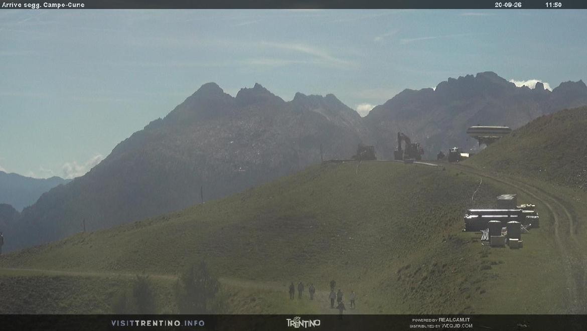 Archiv Foto Webcam Bergstation Campo-Cune, Trentino