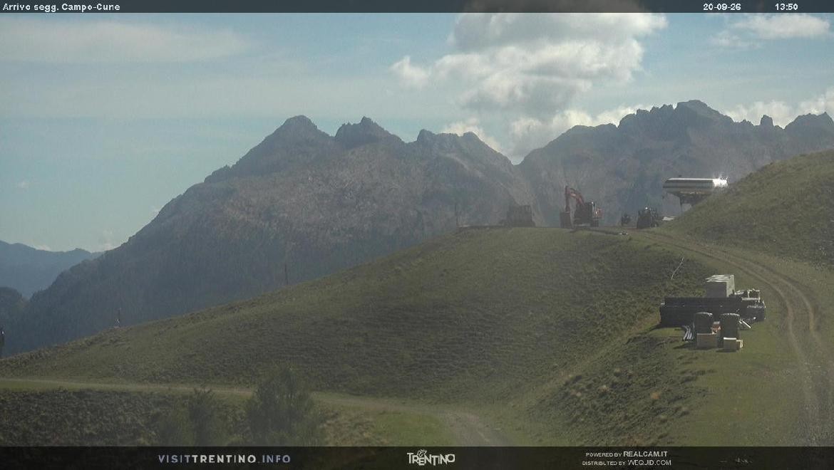 Archiv Foto Webcam Bergstation Campo-Cune, Trentino