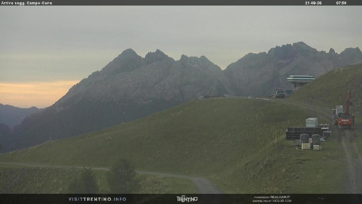 Archiv Foto Webcam Bergstation Campo-Cune, Trentino
