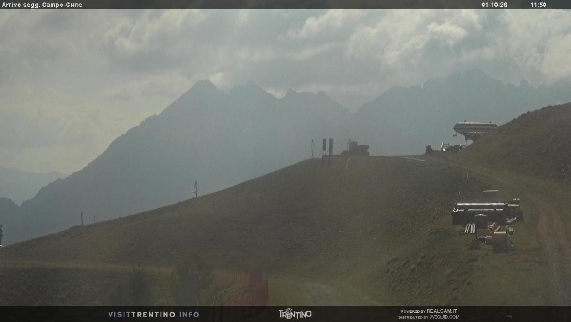 Archived image Webcam mountain station Campo-Cune, Trentino