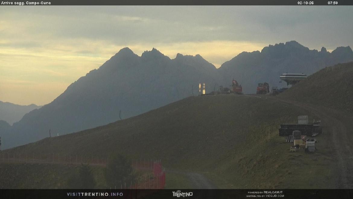 Archiv Foto Webcam Bergstation Campo-Cune, Trentino
