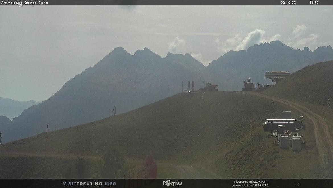 Archiv Foto Webcam Bergstation Campo-Cune, Trentino