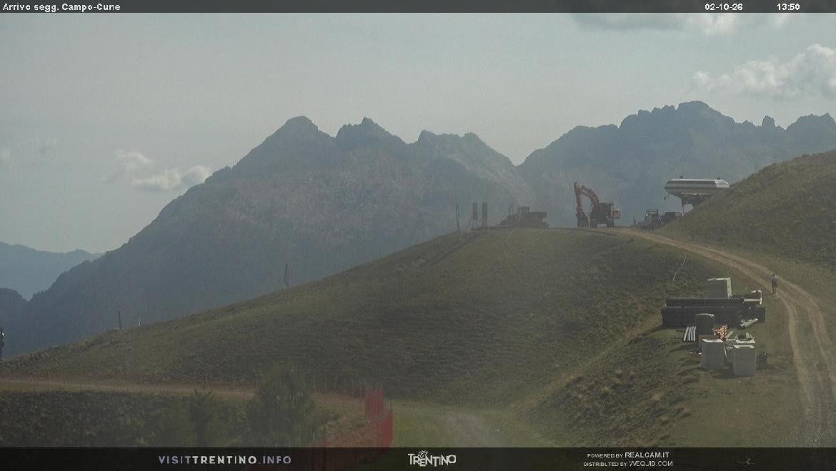Archiv Foto Webcam Bergstation Campo-Cune, Trentino