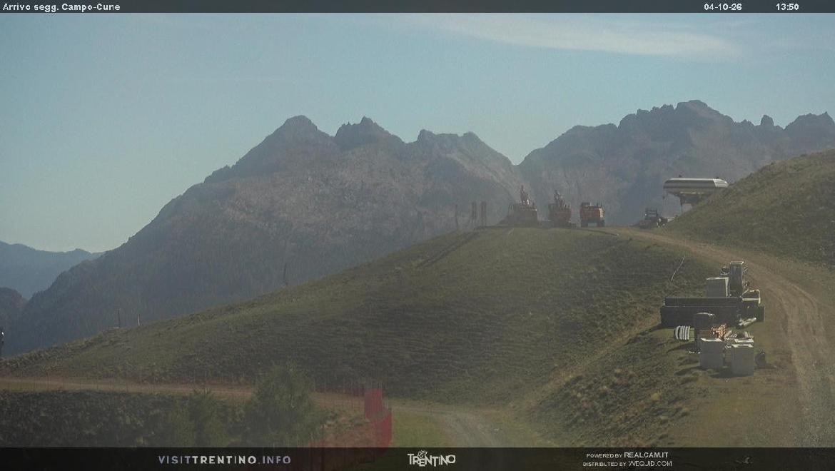 Archiv Foto Webcam Bergstation Campo-Cune, Trentino
