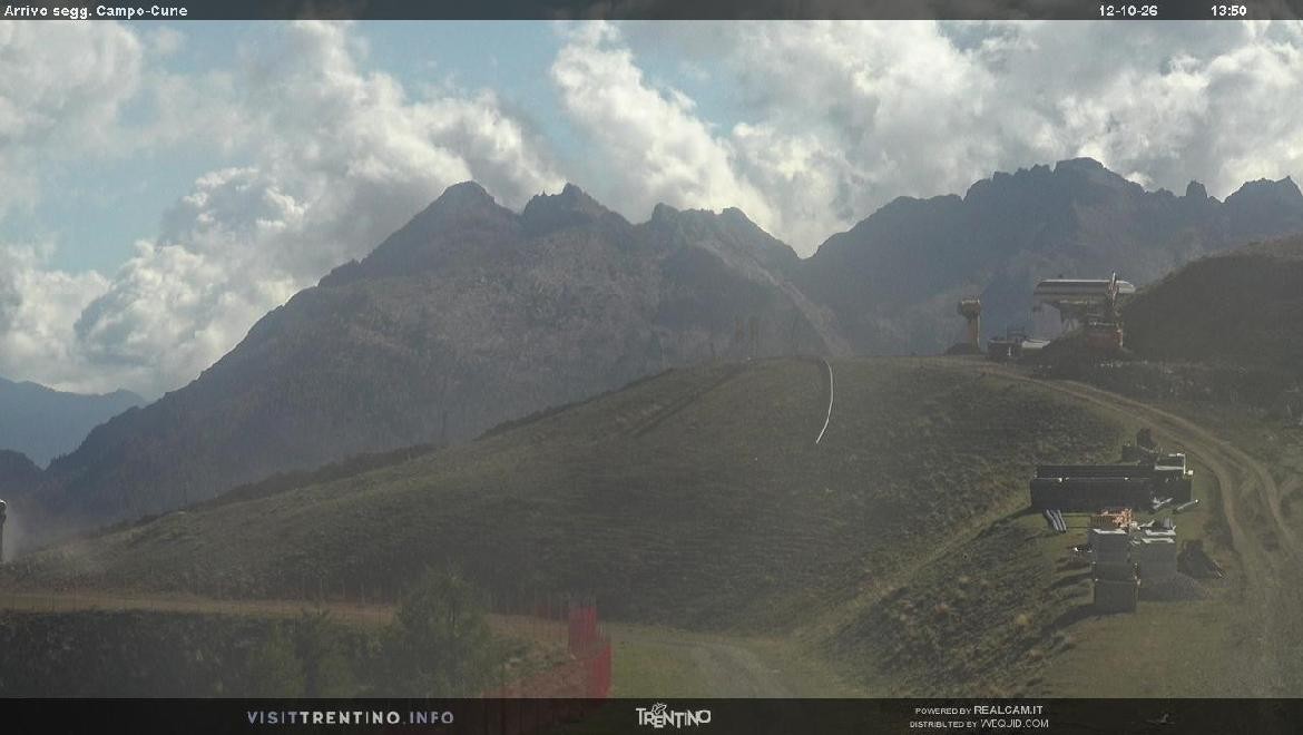 Archived image Webcam mountain station Campo-Cune, Trentino