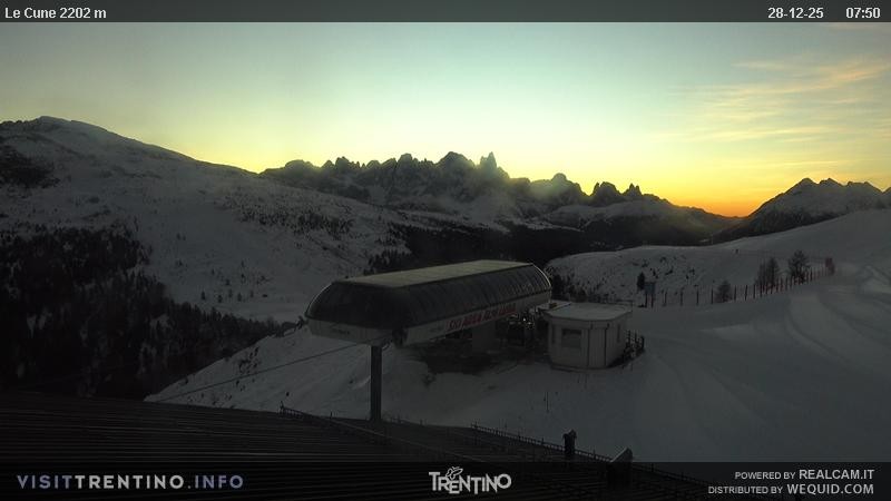 Archiv Foto Webcam Le Cune, Moena Trentino