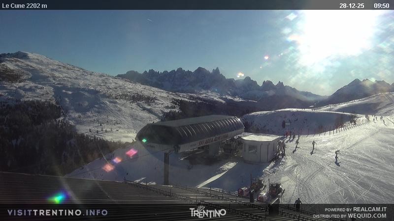 Archiv Foto Webcam Le Cune, Moena Trentino